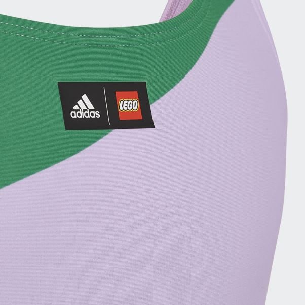 Maillot De Bain Adidas X Lego Lilas