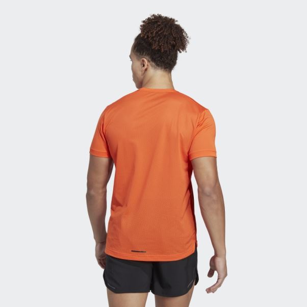 Terrex Agravic Trail Running T-shirt Orange Adidas