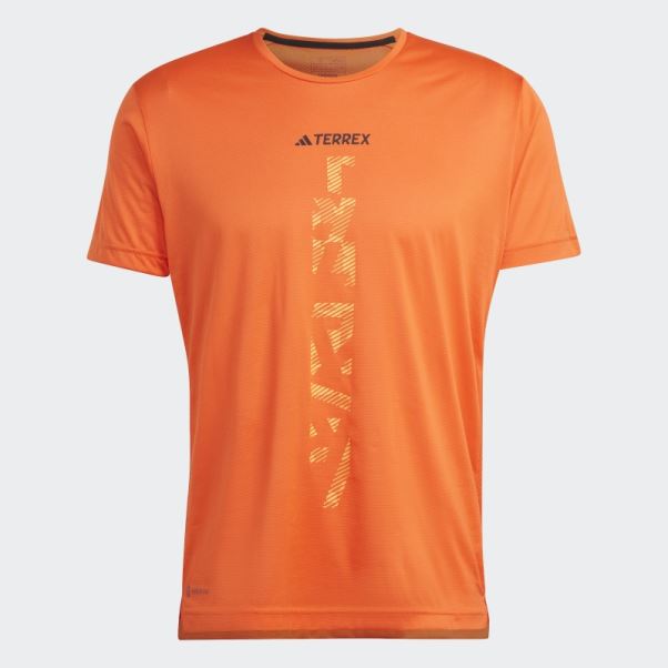 T-shirt Adidas Terrex Agravic Trail Running Orange