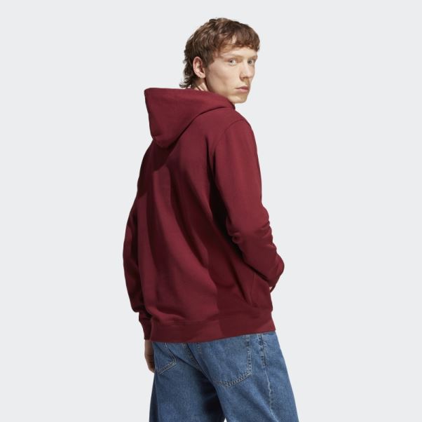 Adidas Rifta Metro Aac Hoodie Rouge Fashion