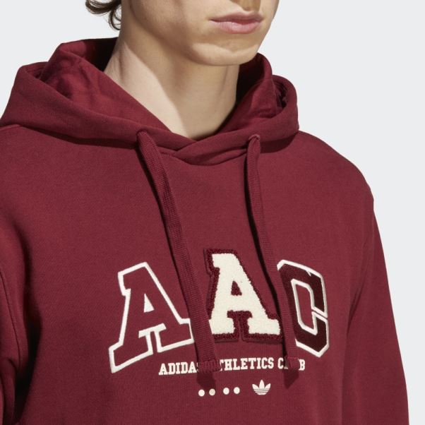 Adidas Rifta Metro Aac Hoodie Rouge Fashion