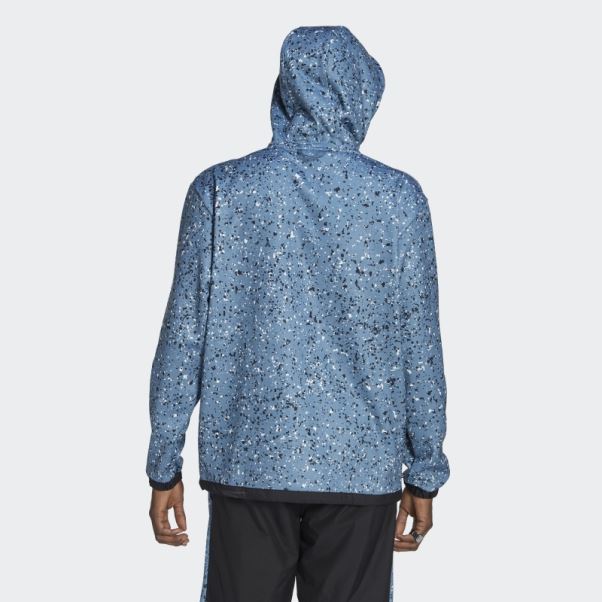 Adidas Aventure Hiver Sweat à Capuche Imprimé Multicolore Fashion