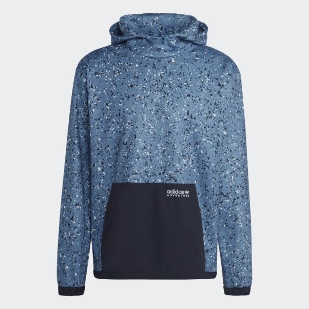 Adidas Aventure Hiver Sweat à Capuche Imprimé Multicolore Fashion