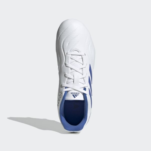 Chaussure De Foot Copa Sense.3 Sol Ferme Blanc Adidas