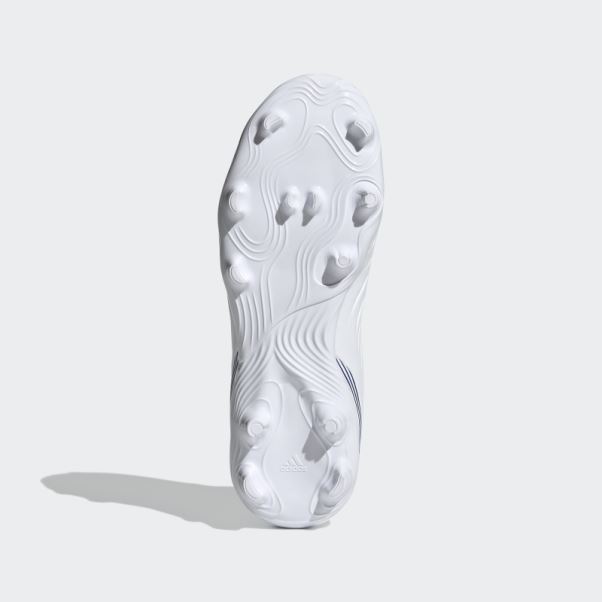 Chaussure De Foot Copa Sense.3 Sol Ferme Blanc Adidas