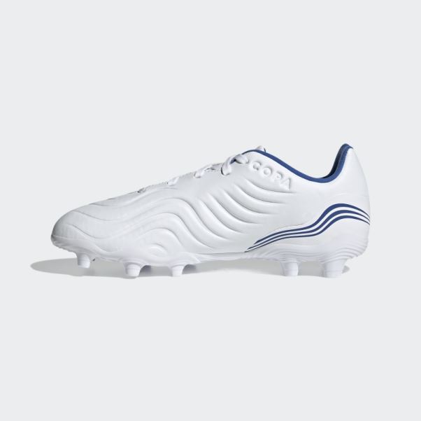 Chaussure De Foot Copa Sense.3 Sol Ferme Blanc Adidas