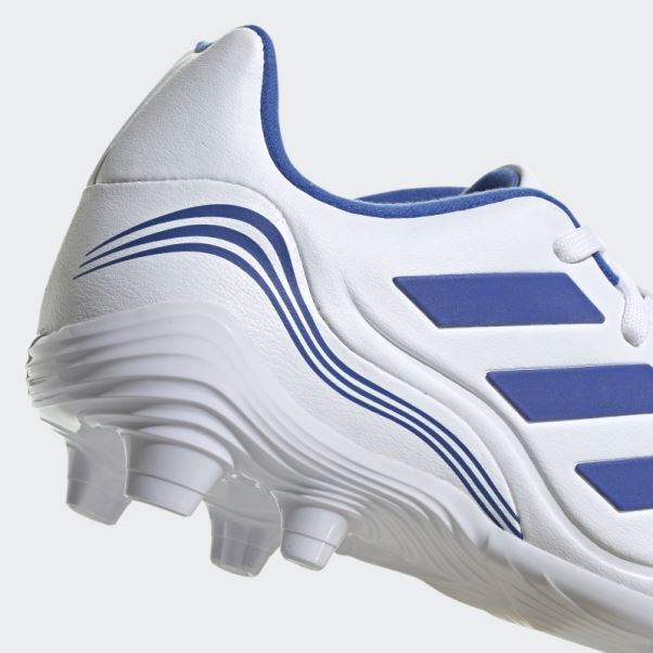 Chaussure De Foot Copa Sense.3 Sol Ferme Blanc Adidas