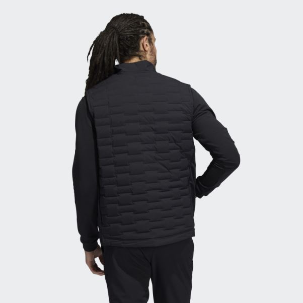 Gilet Matelassé Zip Intégral Frostguard Noir Adidas