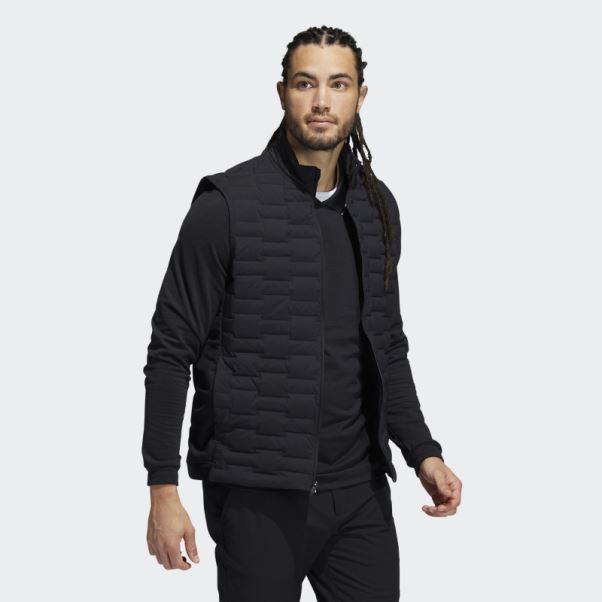 Gilet Matelassé Zip Intégral Frostguard Noir Adidas