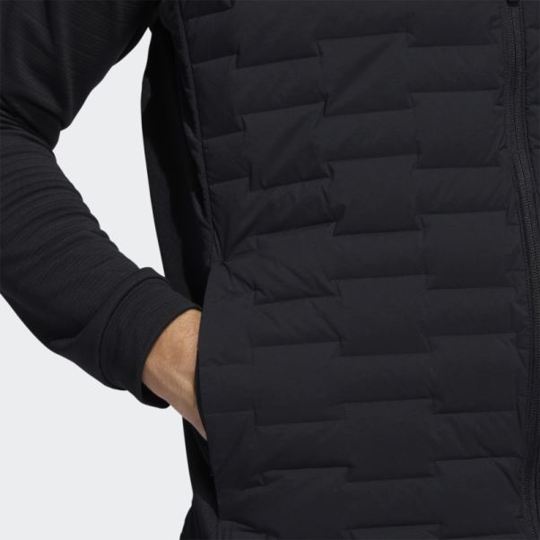 Gilet Matelassé Zip Intégral Frostguard Noir Adidas