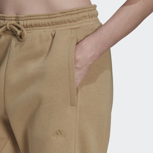 Pantalon Polaire All Szn Beige Ton Adidas