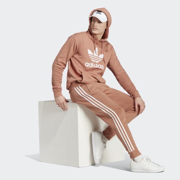Pantalon 3 Bandes Adicolor Classics Terre Battue Adidas