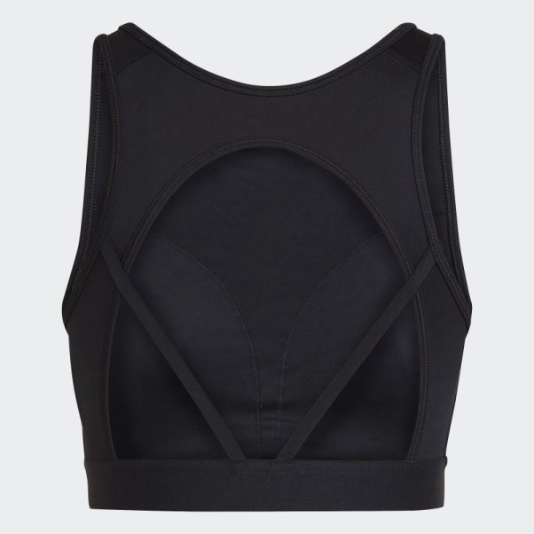 Soutien-gorge D'entraînement à Maintien Léger Aeroready Hyperglam Noir Adidas