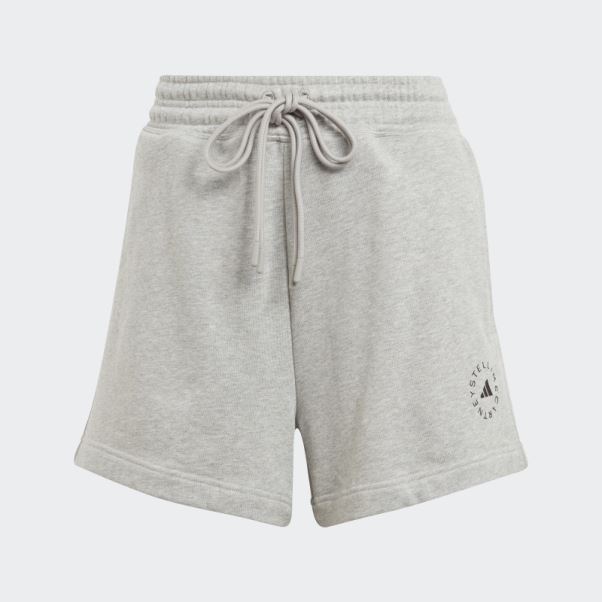 Adidas By Stella Mccartney Truecasuals Terry Short Gris Moyen Fashion