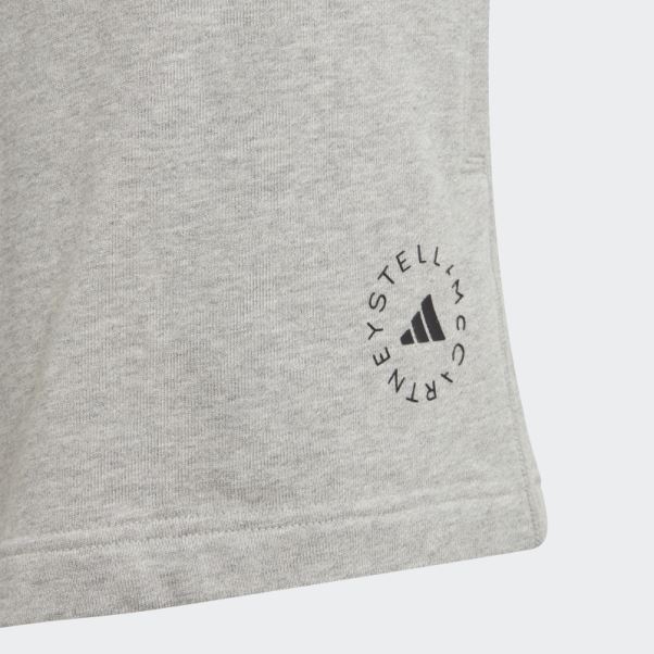 Adidas By Stella Mccartney Truecasuals Terry Short Gris Moyen Fashion