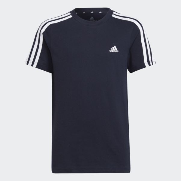 T-shirt à 3 Bandes Adidas Essentials Encre