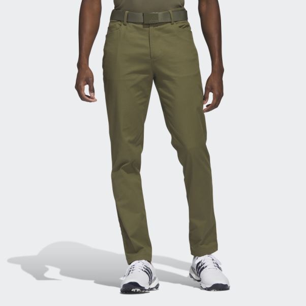 Go-to Pantalon De Golf 5 Poches Olive Adidas