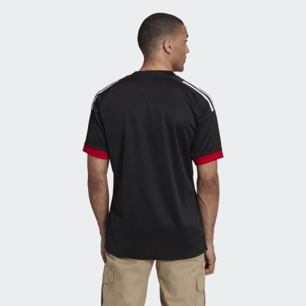 Adidas Maori All Blacks Maillot De Rugby Réplique Domicile Noir