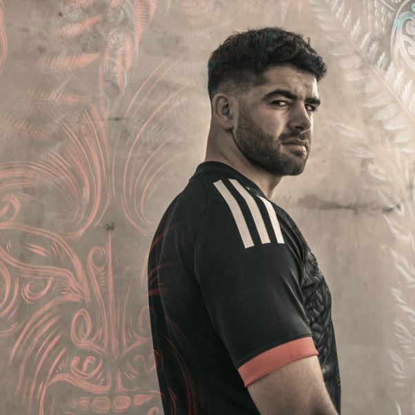 Adidas Maori All Blacks Maillot De Rugby Réplique Domicile Noir