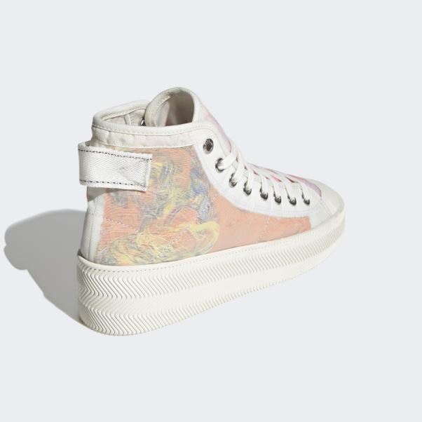 Nizza Parley Hi Chaussures Blanc Adidas