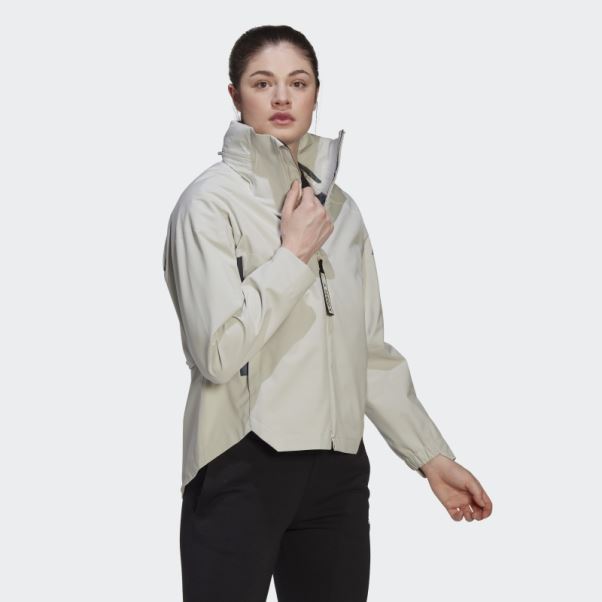 Adidas Veste En Aluminium Terrex Ct Myshelter Rain.rdy