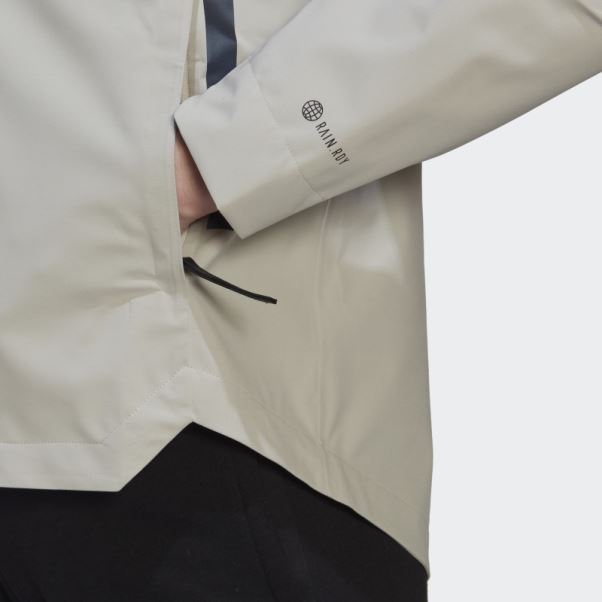 Adidas Veste En Aluminium Terrex Ct Myshelter Rain.rdy