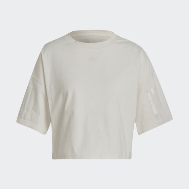 Tee Shirt Adidas Hyperglam Blanc