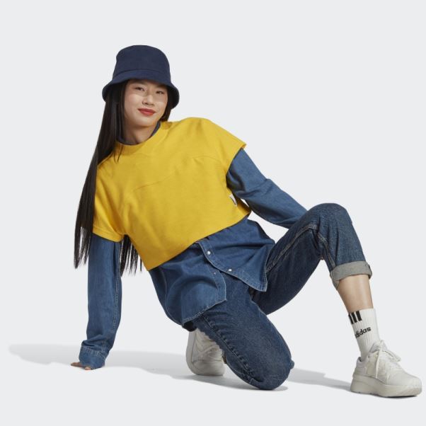 Crop Top Lounge Terry Loop Adidas Or