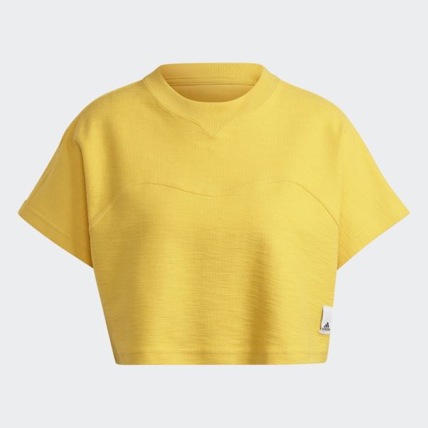 Crop Top Lounge Terry Loop Adidas Or