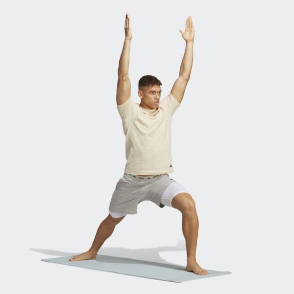 T-shirt D'entraînement De Yoga Adidas Sable
