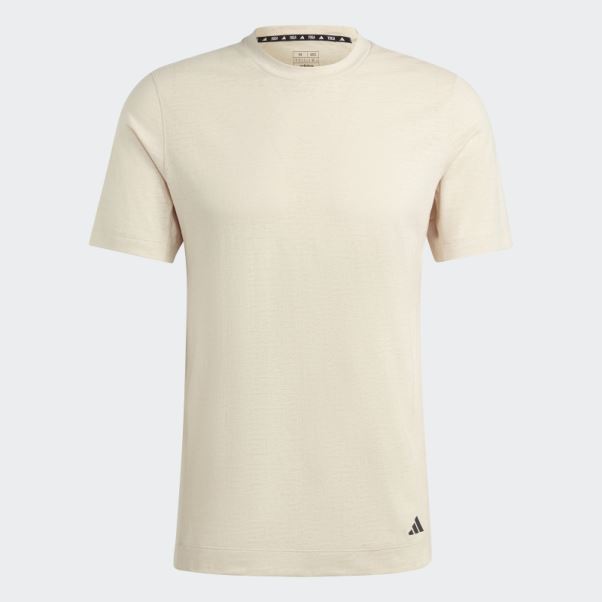 T-shirt D'entraînement De Yoga Adidas Sable