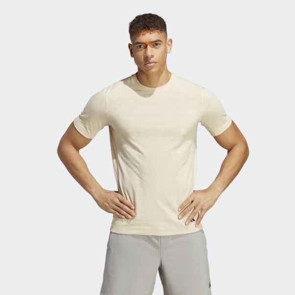 T-shirt D'entraînement De Yoga Sur Le Sable Adidas