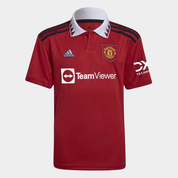 Maillot Domicile Adidas Manchester United 22/23 Rouge élégant