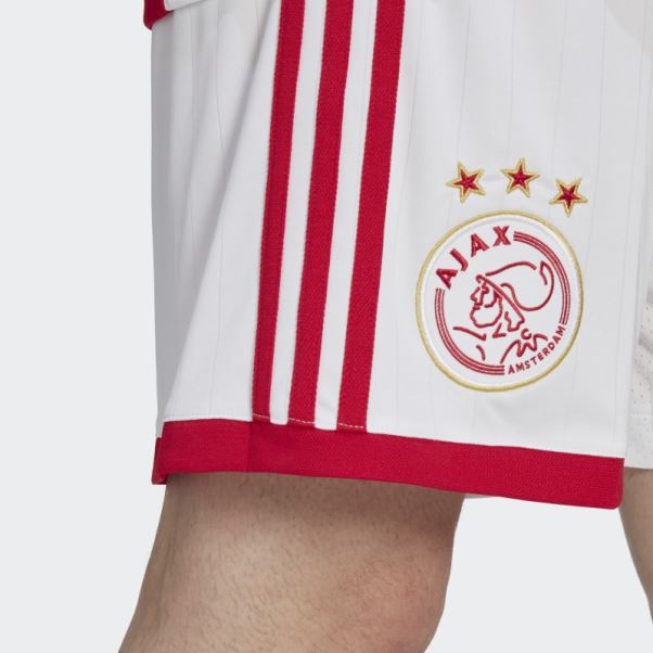 Short Domicile Ajax Amsterdam 22/23 Adidas Blanc
