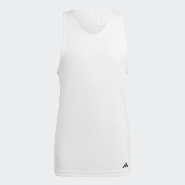 Débardeur Adidas Yoga Base Training Blanc