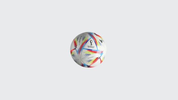 Mini Ballon Adidas Al Rihla Blanc