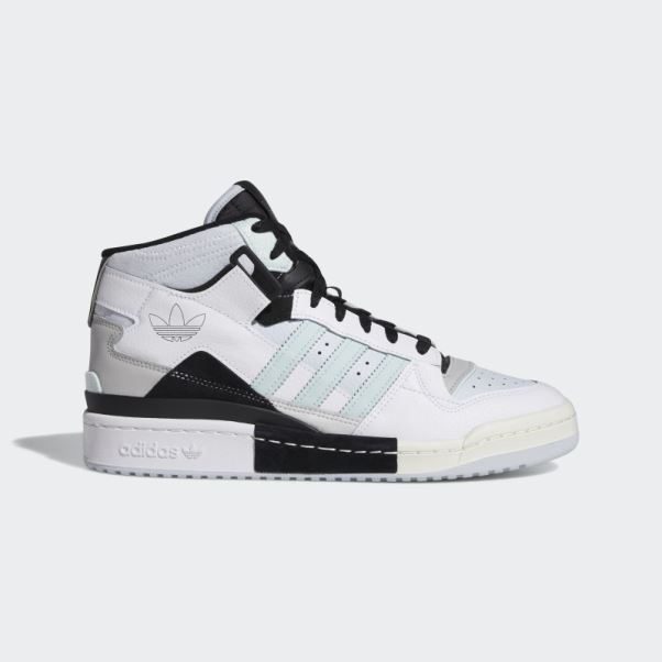 Forum Exhibition Mid Chaussures Blanc Adidas