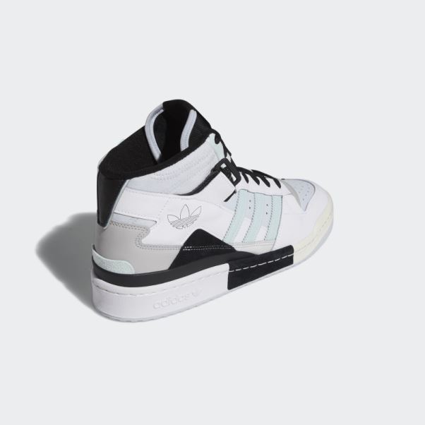 Forum Exhibition Mid Chaussures Blanc Adidas