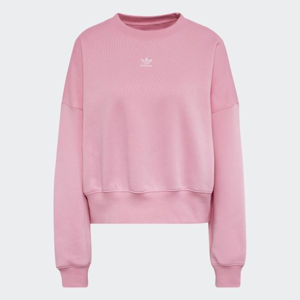Sweat Polaire Adidas Adicolor Essentials Rose