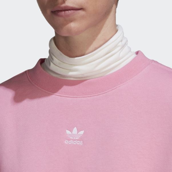 Sweat Polaire Adidas Adicolor Essentials Rose