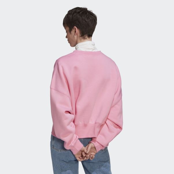 Sweat Polaire Adicolor Essentials Rose Adidas