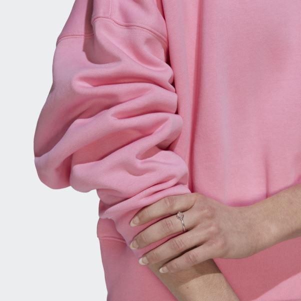 Sweat Polaire Adicolor Essentials Rose Adidas