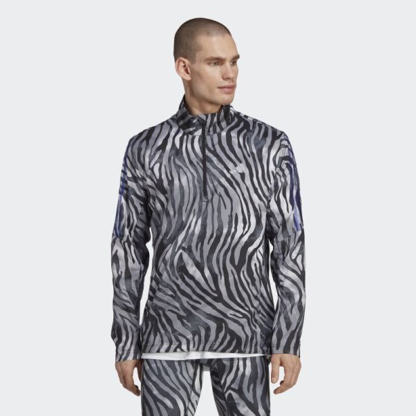 Veste Adidas Multicolore Break The Norm 1/2 Zip