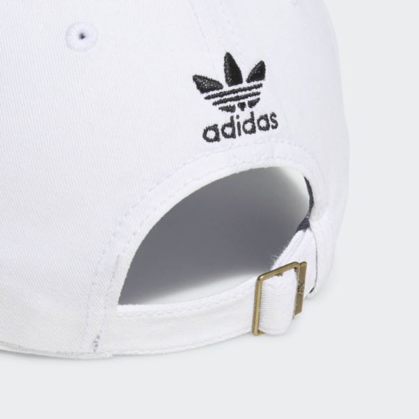 Adidas Bonnet Délavé Blanc
