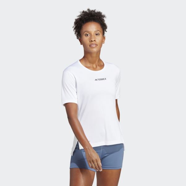 T-shirt Adidas Terrex Multi Blanc
