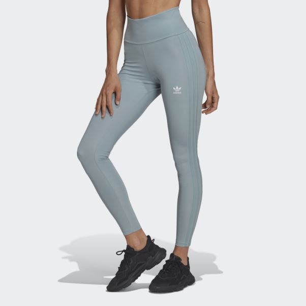 Collants Gris Adicolor Classics 3 Bandes Ton Sur Ton Adidas