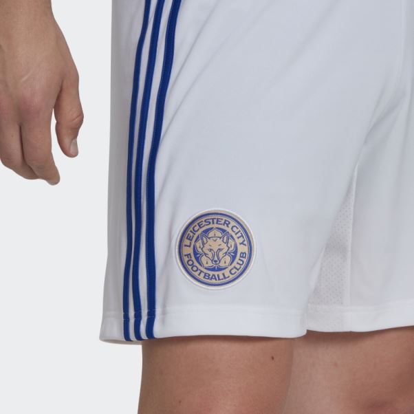 Adidas Short Domicile Leicester City Fc 22/23 Blanc Chaud
