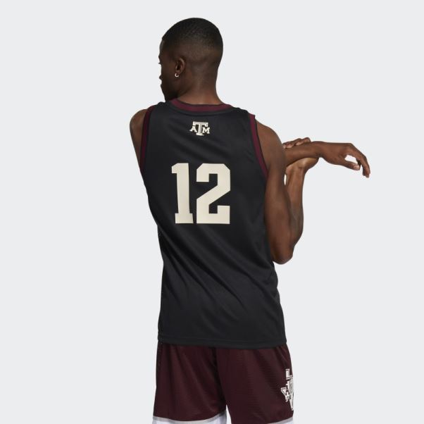 Maillot Aggies Swingman Noir Adidas
