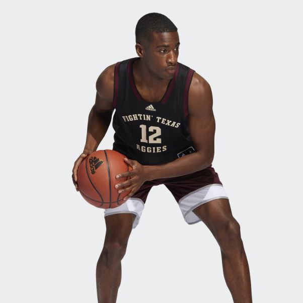 Maillot Aggies Swingman Noir Adidas