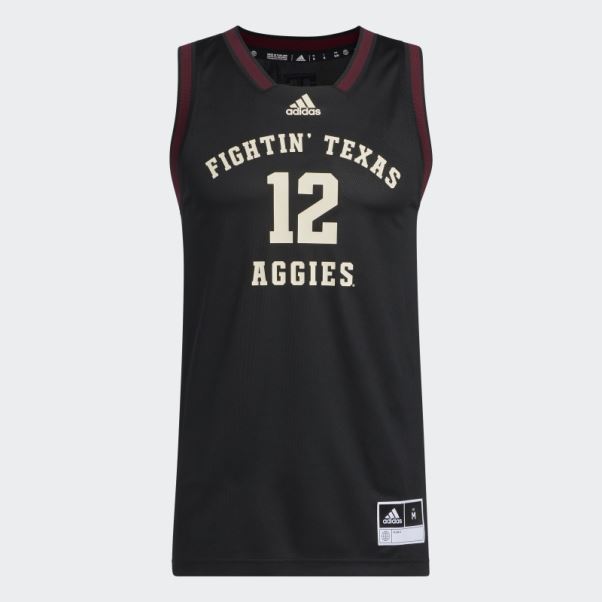 Maillot Aggies Swingman Noir Adidas